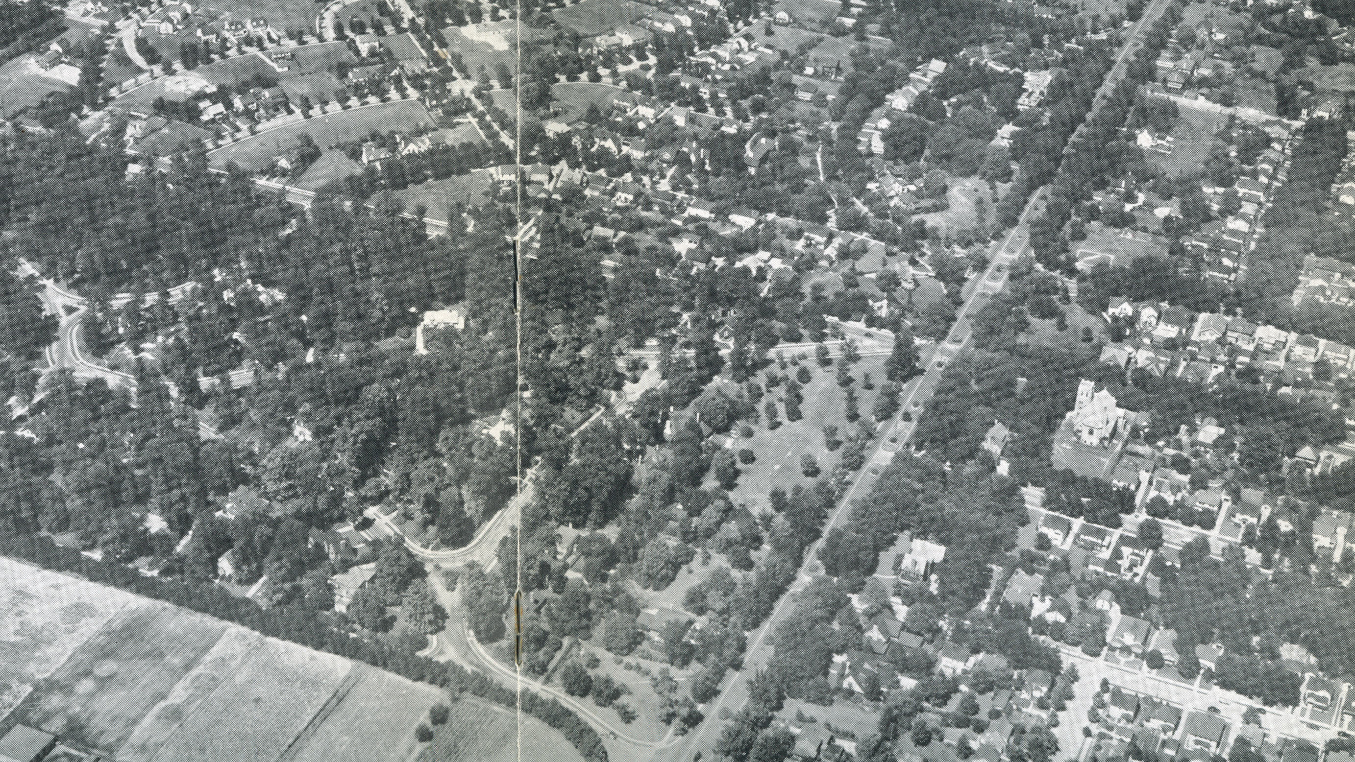 Harry Kissell’s exclusive Springfield, Ohio subdivision did not see a black homeowner until 1985. Photo provided by The Turner Foundation